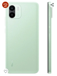 Redmi A2 (Sea Green, 2GB RAM, 64GB Storage) - Mint Green