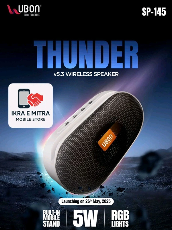 UBON *💥UBON💥 SP-145 Thunder Series Wireless Speaker.
