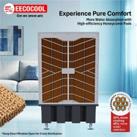 EECOCOOL Santoz 100 Litre Desert Air Cooler (Grey)