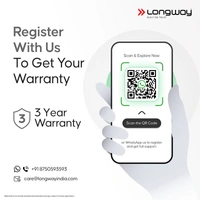 LONGWAY Longway Nutri Power 600 W Bullet Mixer Grinder & Smoothie Maker With Stainless Steel Blades & ABS Plastic Body | 22000 RPM | 3 Years Warranty (3 Jars, Silver)