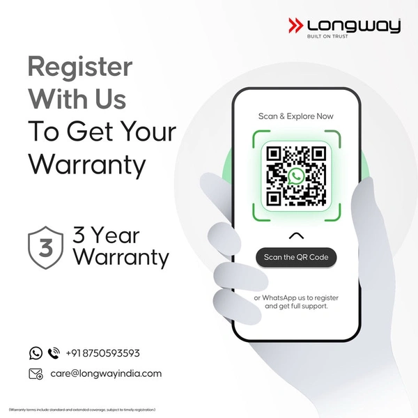 LONGWAY Longway Nutri Power 600 W Bullet Mixer Grinder & Smoothie Maker With Stainless Steel Blades & ABS Plastic Body | 22000 RPM | 3 Years Warranty (3 Jars, Silver)