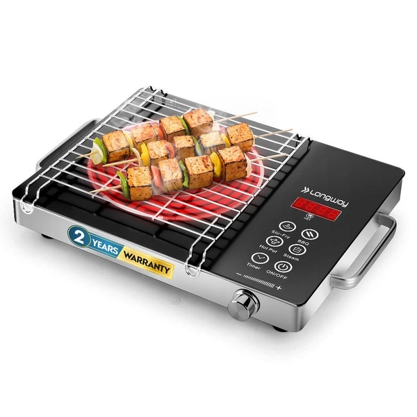 LONGWAY Longway Ace IC 2000 W Induction Cooktop (Black, Push Button)
