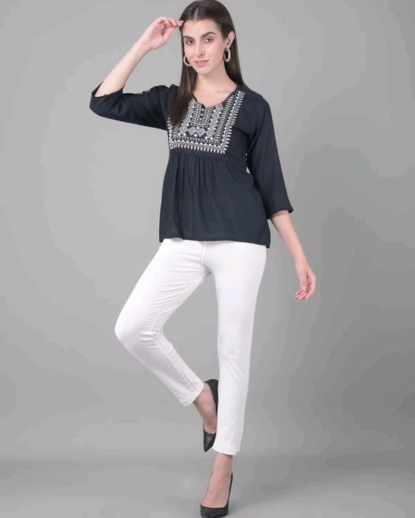 Comfort Lady KURTI PANTS | Comfort Lady Women's Cotton Blend Regular Fit for Casual,Formal and Daily Use Kurti Pants with Front Mobile Pocket  - FREE, White