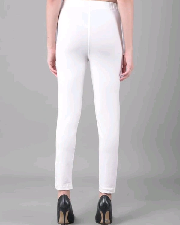 Comfort Lady KURTI PANTS | Comfort Lady Women's Cotton Blend Regular Fit for Casual,Formal and Daily Use Kurti Pants with Front Mobile Pocket  - FREE, White