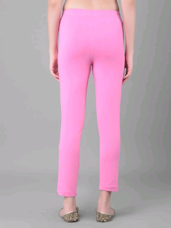 Comfort Lady KURTI PANTS | Comfort Lady Women's Cotton Blend Regular Fit for Casual,Formal and Daily Use Kurti Pants with Front Mobile Pocket  - FREE, BabyPink