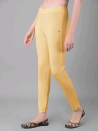 Comfort Lady KURTI PANTS | Comfort Lady Women's Cotton Blend Regular Fit for Casual,Formal and Daily Use Kurti Pants with Front Mobile Pocket  - FREE, DarkSkin