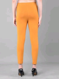 Comfort Lady KURTI PANTS | Comfort Lady Women's Cotton Blend Regular Fit for Casual,Formal and Daily Use Kurti Pants with Front Mobile Pocket  - FREE, Musterd Yellow
