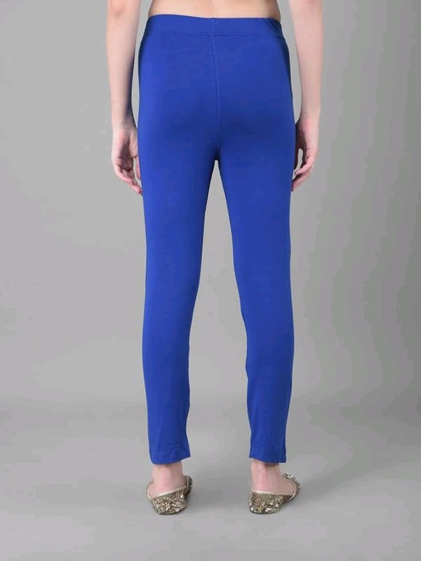 Comfort Lady KURTI PANTS | Comfort Lady Women's Cotton Blend Regular Fit for Casual,Formal and Daily Use Kurti Pants with Front Mobile Pocket  - FREE, Royal Blue