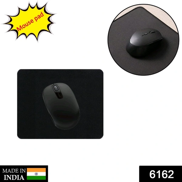 Black simple mouse pad (BX4054)