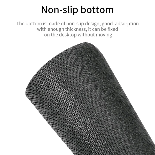 Black simple mouse pad (BX4054)