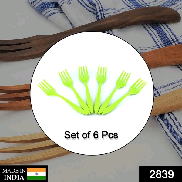 Plastic Fork 6pc (BX4037)