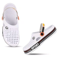 Mens Stylish Slider - 8, White