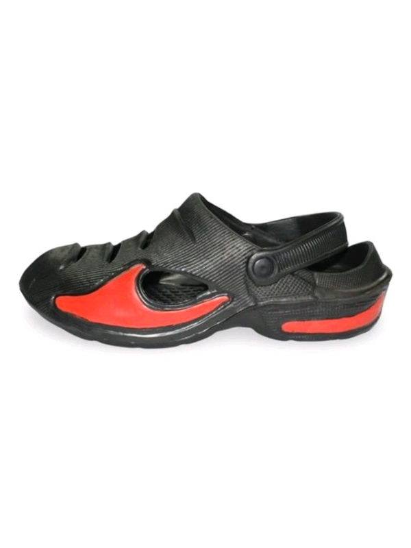 Mens Stylish Durable And Light Weight Clogs Sandal  - 9, Black
