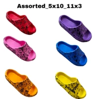 Trendy Kids Girls Boys Flip Flops Multicolour  - Dark Blue, 6 (25)