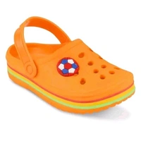 Kids Beautiful Kids Sandal Clogs Shoes  - Orange, 9 (28)