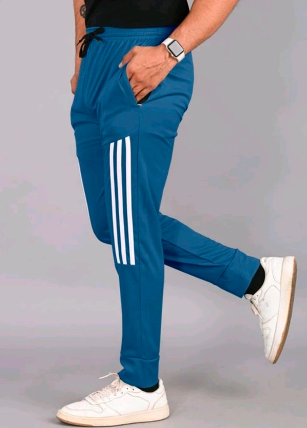Mens Track Pants Blue - S