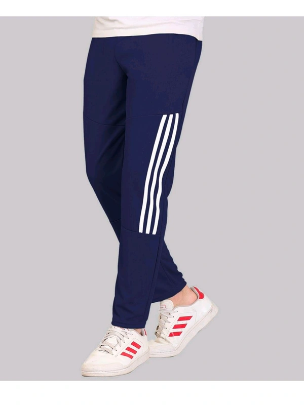 Mens Track Pants Nevy Blue  - L