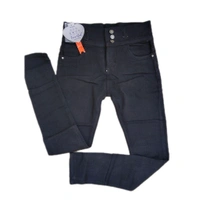Town Girls  Girls & Women Ankle Length Stylish Jeans Black - 30