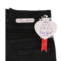 Town Girls  Girls & Women Ankle Length Stylish Jeans Black - 32