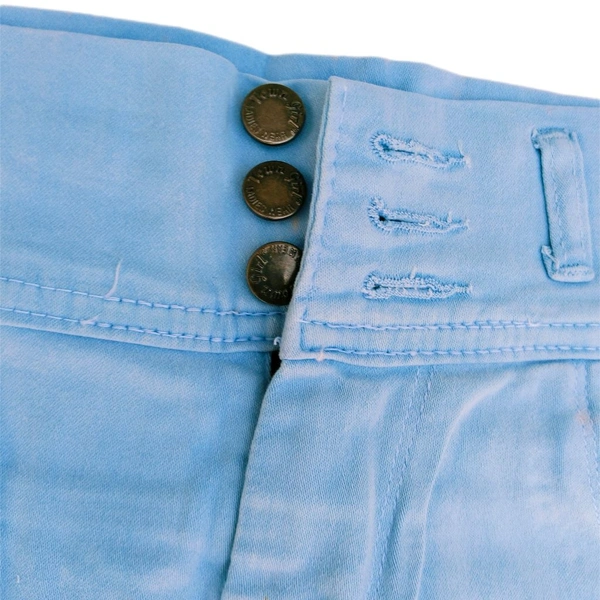 Town Girls  Girls & Women Ankle Length Stylish Jeans Light Blue  - 28