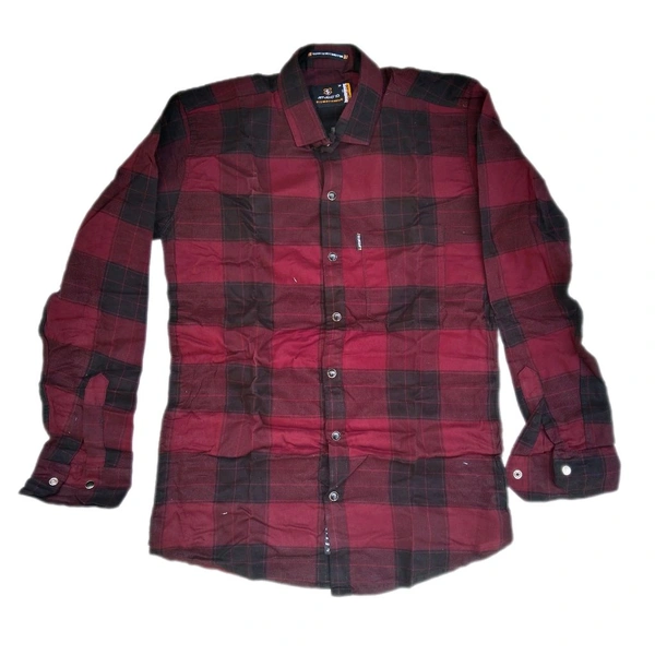 Men's Shirts Maroon  - M