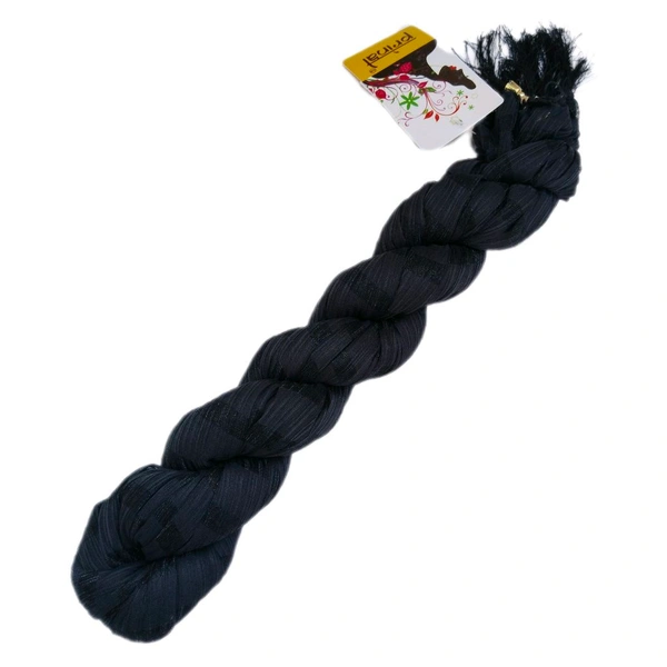 Net Stripes Dupatta Balck 2.10 meters 