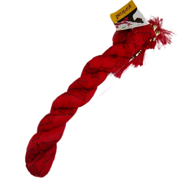 Net Stripes Dupatta Red 2.10 meters 