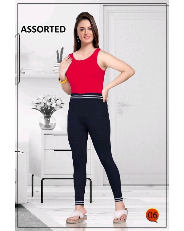 Stretch Skinny Fit Jeggings Nevy Blue 