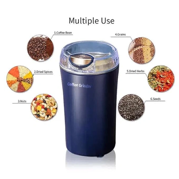 Portable Mini Mixer Grinder | One-Touch Push-Button | Stainless steel