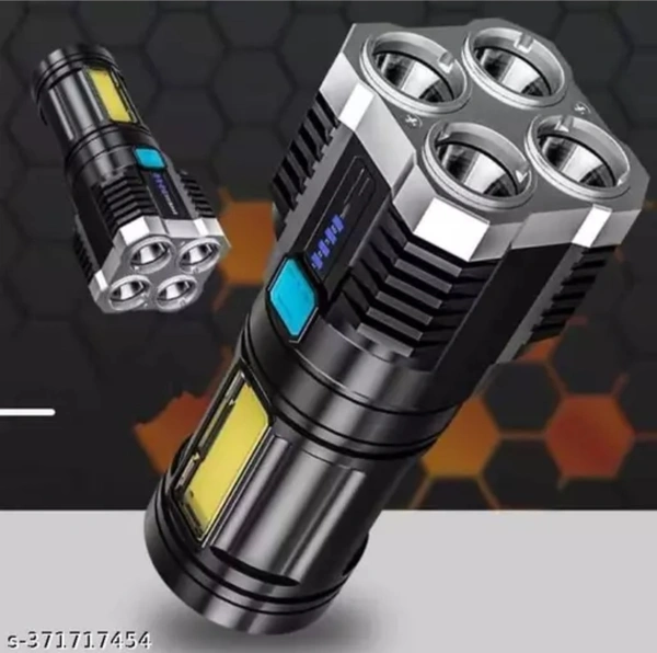 Portable Rechargeable LED Flashlight
