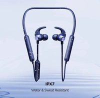 Boat boAt Rockerz 255 Pro+ Bluetooth Neckband with Upto 60 Hours Playback, ASAP Charge, IPX7, Dual Pairing and Bluetooth v5.2(Navy Blue)
