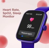 boAt Wave Style Smart Watch with 1.69" Square HD Display, DIY Watch Face Studio, Coins,HR & SpO2 Monitoring,7 Days Battery Life, Crest App Health Ecosystem, Multiple Sports Modes(Deep Blue)