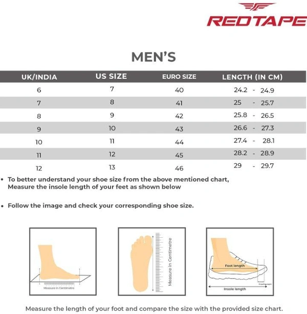 RedTape Red Tape Casual Sneaker Shoes for Men | Stylish and Comfortable - 6
