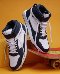 ASIAN Carnival-02 Men's High Top Casual Chunky Fashion Sneakers,Dancing Shoes | Basketball Shoes with Rubber Outsole for Boys - 6