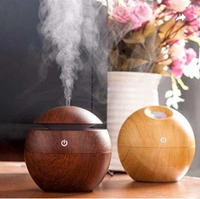 Portable Cool Mist Humidifier With Led Night Light Air Humidifier For Home,Car, Portable Room Air Purifier  - peach colour