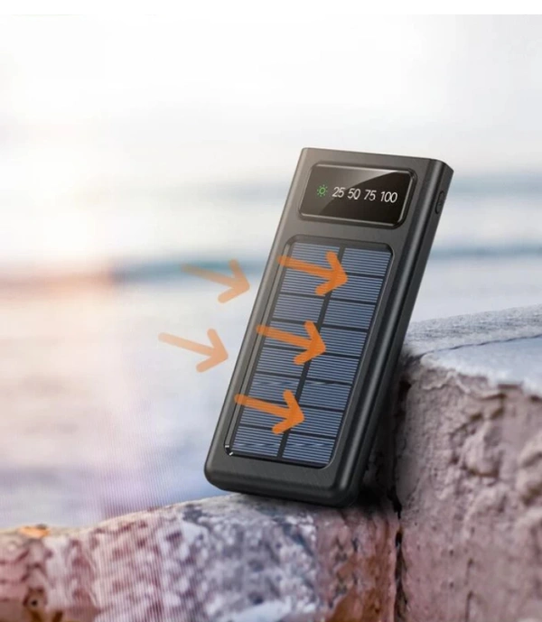 Ovista 10000 mAh 15 W Power Bank ( Black Lithium Polymer, Fast Charging For Mobile