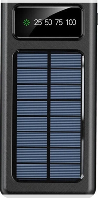Ovista 10000 mAh 15 W Power Bank ( Black Lithium Polymer, Fast Charging For Mobile