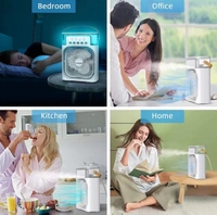 Offroot 500 L Room/Personal Air Cooler ( Multicolor, Portable Air Conditioner Fan Usb Personal Cooler, Mini Humidifier Fan) - White