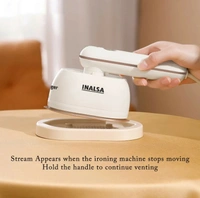 Inalsa Voyager 1200 W Steam Iron (Pearl White)