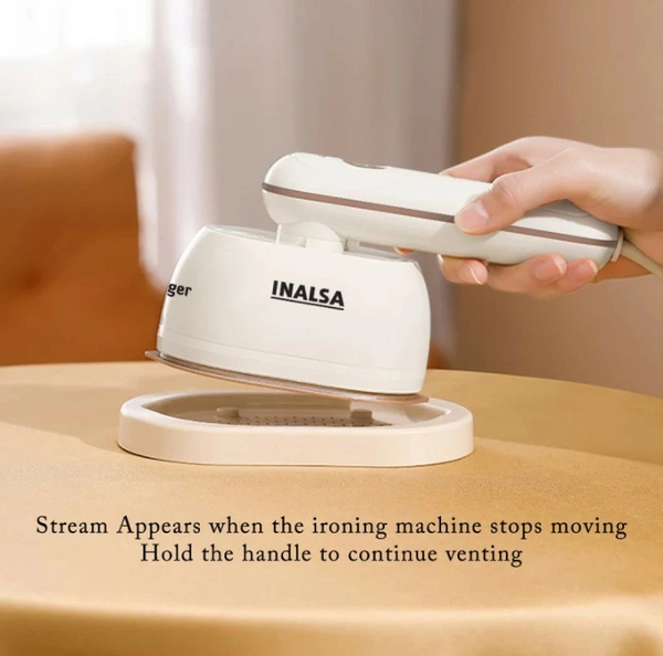 Inalsa Voyager 1200 W Steam Iron (Pearl White)