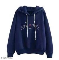 Printed Sweatshirt Full Sleeve Hoody - Japanese Laurel, XL