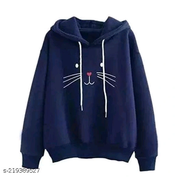 Printed Sweatshirt Full Sleeve Hoody - Japanese Laurel, XL