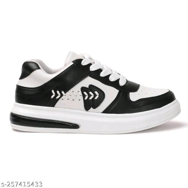Stylish Women Sneakers - White, 3