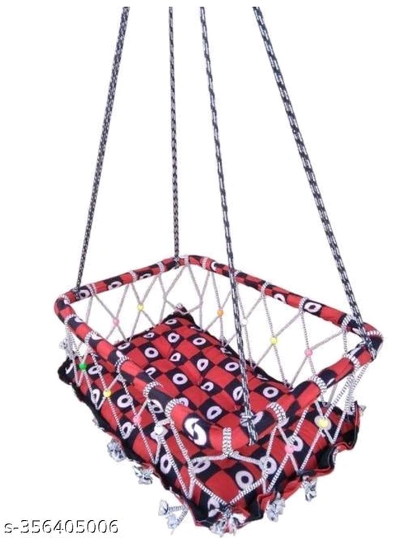Cotton Hanging Swing Cotton Hanging jhula for Baby- Swing for Baby (0-6 month's Baby) - Home, Garden palna for Babies | New Born Baby jhula-Cradle | Baby palna (Red)| Cradle for Kids | Baby jhulaName: Cotton Hanging jhula for Baby- Swing for Baby (0-6 month's Baby) - Home, Garden palna for Babies | New Born Baby jhula-Cradle | Baby palna (Red)| Cradle for Kids | Baby jhulaMaterial: - Red, Free