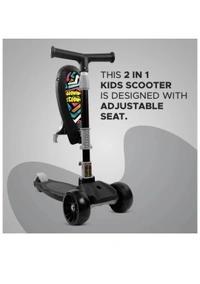 Baby Scooter ARAY Sleek Kick Scooter for Kids Road Runner Stylo Scooter for Kids of 3 to 14 Years Skating Kids Kick Scooters with Weight Capacity utpo 35Kgs for Boy & Girl BlackName: ARAY Sleek Kick Scooter for Kids Road Runner Stylo Scooter for Kids of 3 to 14 Years Skating Kids Kick Scooters with Weight Capacity utpo 35Kgs for Boy & Girl Blackkick scooter boasts a sleek deck that - Woodrush, Free