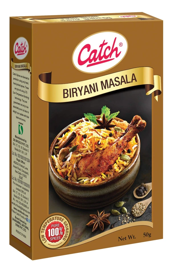 Catch Biryani Masala (बिरयानी मसाला ) -10gm 