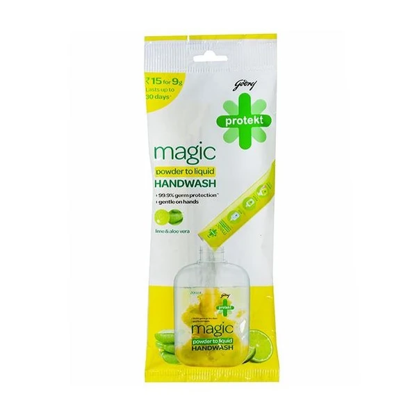 Godrej Protekt Mr Magic Handwash Refill (Lime & Alovera )