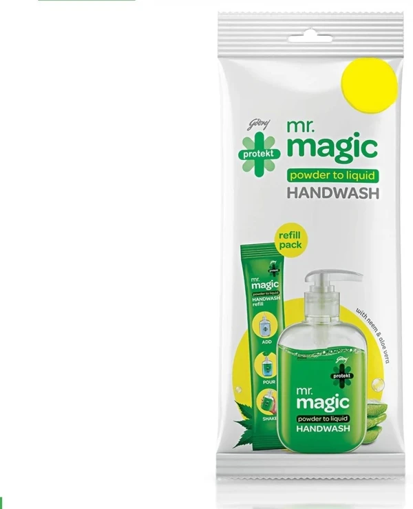 Godrej Protekt Mr Magic Handwash Refill (Neem & Alovera )	