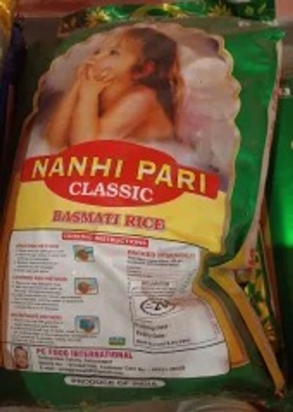 Nanhi Pari Basmati (नन्ही परी बासमती) - 5kg 