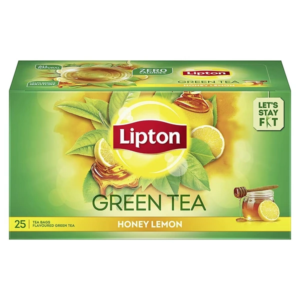 Lipton Honey Lemon Green Tea - 25 Tea Bags 